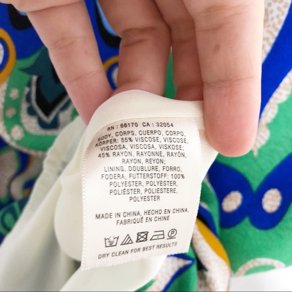 Maeve | Folksong Abstract Bird Shift Dress Size XS - Picture 5 of 7